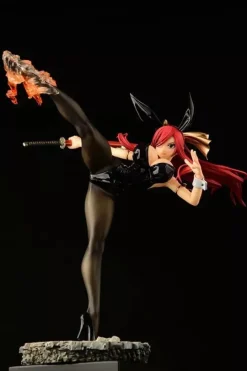 Orca Toys Figure*Fairy Tail Erza Scarlet High Kick ver. Black Bunny 1/6 Figure JAPAN OFFICIAL