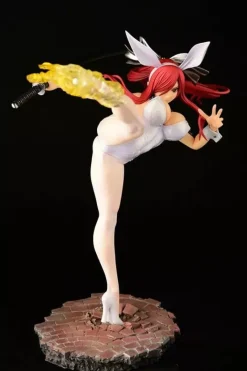Orca Toys Figure*Fairy Tail Erza Scarlet High Kick ver. White Rabbit 1/6 Figure JAPAN OFFICIAL