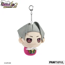 FANTHFUL Plush Toy*Ace Attorney Investigations Miles Edgeworth 7 Years Ago Plush Keychain