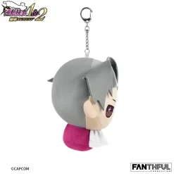FANTHFUL Plush Toy*Ace Attorney Investigations Miles Edgeworth 7 Years Ago Plush Keychain