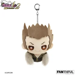 FANTHFUL Ace Attorney Investigations Shi-Long Lang Plush Keychain JAPAN OFFICIAL