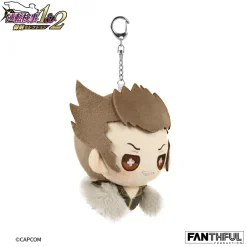 FANTHFUL Ace Attorney Investigations Shi-Long Lang Plush Keychain JAPAN OFFICIAL