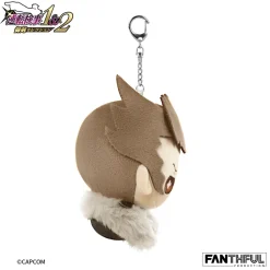 FANTHFUL Ace Attorney Investigations Shi-Long Lang Plush Keychain JAPAN OFFICIAL