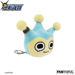 FANTHFUL Ace Attorney Series Blue Badger FPPH008AA Plush Keychain JAPAN OFFICIAL