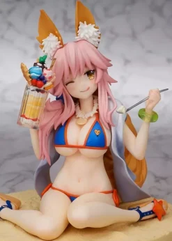 Flare Figure*Fate/Grand Order Lancer/Tamamo no Mae Figure JAPAN OFFICIAL