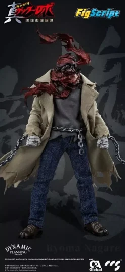 CCSTOYS/C&A Global Ltd. Figure*FigScript Series Getter Robo Armageddon Ryoma Nagare 1/12 Action Figure JAPAN