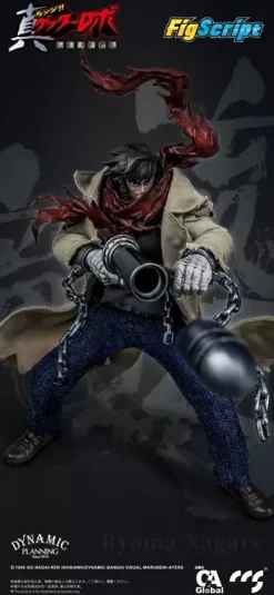 CCSTOYS/C&A Global Ltd. Figure*FigScript Series Getter Robo Armageddon Ryoma Nagare 1/12 Action Figure JAPAN