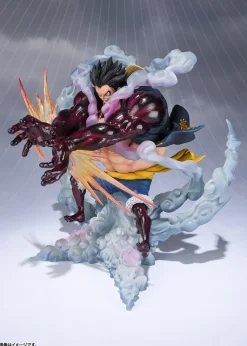 BANDAI Figuarts ZERO EXTRA BATTLE ONE PIECE Monkey D. Luffy Gear 4 Leo Bazooka Figure