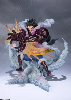 BANDAI Figure*Figuarts ZERO EXTRA BATTLE ONE PIECE Monkey D. Luffy Gear 4 Leo Bazooka Figure