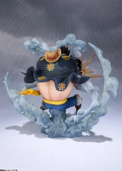 BANDAI Figure*Figuarts ZERO EXTRA BATTLE ONE PIECE Monkey D. Luffy Gear 4 Leo Bazooka Figure