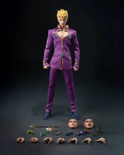 threezero Figure|Jojo'S Bizarre Adventure*FigZero JoJo's Bizarre Adventure Golden Wind Giorno Giovanna 1/6 Action Figure
