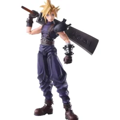 Square Enix Final Fantasy VII BRING ARTS Cloud Strife Hardedge Ver. Action Figure JAPAN