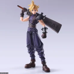 Square Enix Final Fantasy VII BRING ARTS Cloud Strife Hardedge Ver. Action Figure JAPAN