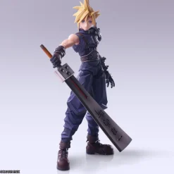 Square Enix Final Fantasy VII BRING ARTS Cloud Strife Hardedge Ver. Action Figure JAPAN