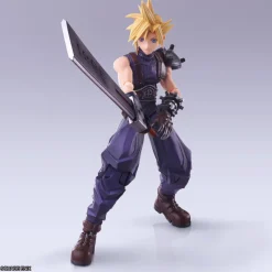 Square Enix Final Fantasy VII BRING ARTS Cloud Strife Hardedge Ver. Action Figure JAPAN