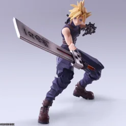 Square Enix Final Fantasy VII BRING ARTS Cloud Strife Hardedge Ver. Action Figure JAPAN