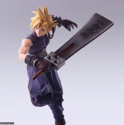 Square Enix Final Fantasy VII BRING ARTS Cloud Strife Hardedge Ver. Action Figure JAPAN