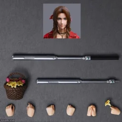 Square Enix Figure*Final Fantasy VII Rebirth PLAY ARTS Kai Aerith Gainsborough Action Figure JAPAN