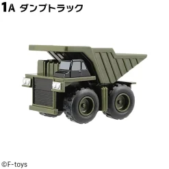 F-toys Powerful Building Squad Candy Toy 10Pack BOX JAPAN OFFICIAL