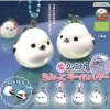 Amuse Fuku Fuku Shimaenaga Chimitto Keychain Complete Set Capsule Toy JAPAN OFFICIAL