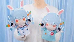 BANDAI FuRyu Hololive Usada Pekora Puppet Plush Doll 2 Set JAPAN OFFICIAL