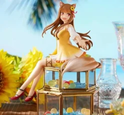 FuRyu Noodle Stopper Spice and Wolf Holo Sunflower Dress Ver Figure JAPAN