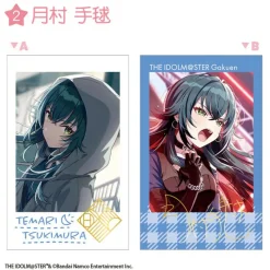 F-toys Gakuen iDOLM@STER Double Photo Card Collection 15Pack Box Candy Toy TCG JAPAN