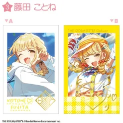 F-toys Gakuen iDOLM@STER Double Photo Card Collection 15Pack Box Candy Toy TCG JAPAN