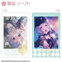 F-toys Gakuen iDOLM@STER Double Photo Card Collection 15Pack Box Candy Toy TCG JAPAN