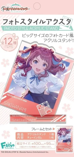 F-toys Other Toys & Hobbies*Gakuen iDOLM@STER Photo Style Acrylic Stand 12Pack Box Candy Toy JAPAN OFFICIAL