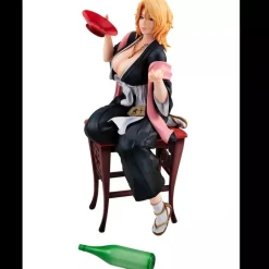 MegaHouse Figure*G.E.M. Series BLEACH Thousand-Year Blood War Tipsy ver. Rangiku Matsumoto Figure