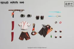 GENESIS PICCODO ACTION DOLL X Genshin Impact Kaedehara Kazuha Chibi Doll JAPAN