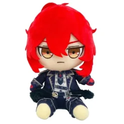 GiGO Genshin Impact Osuwari Plush Doll Diluc limited JAPAN OFFICIAL