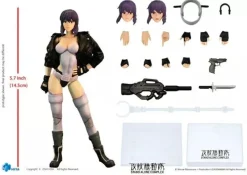 Hiya Toys Ghost in the Shell Stand Alone Complex Motoko Kusanagi 1/12 Action Figure JAPAN