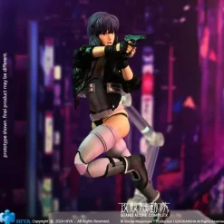 Hiya Toys Ghost in the Shell Stand Alone Complex Motoko Kusanagi 1/12 Action Figure JAPAN
