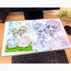 Curtain Damashii Other Toys & Hobbies*Girls und Panzer das Finale Anchovy & Katyusha New Illustration Rubber Mat JAPAN