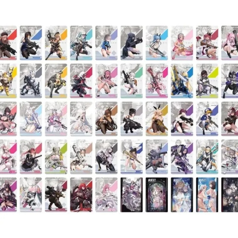 ALGERNON PRODUCT Cards*Goddess of Victory Nikke Gun Girl Metal Card Collection Booster Pack Box TCG