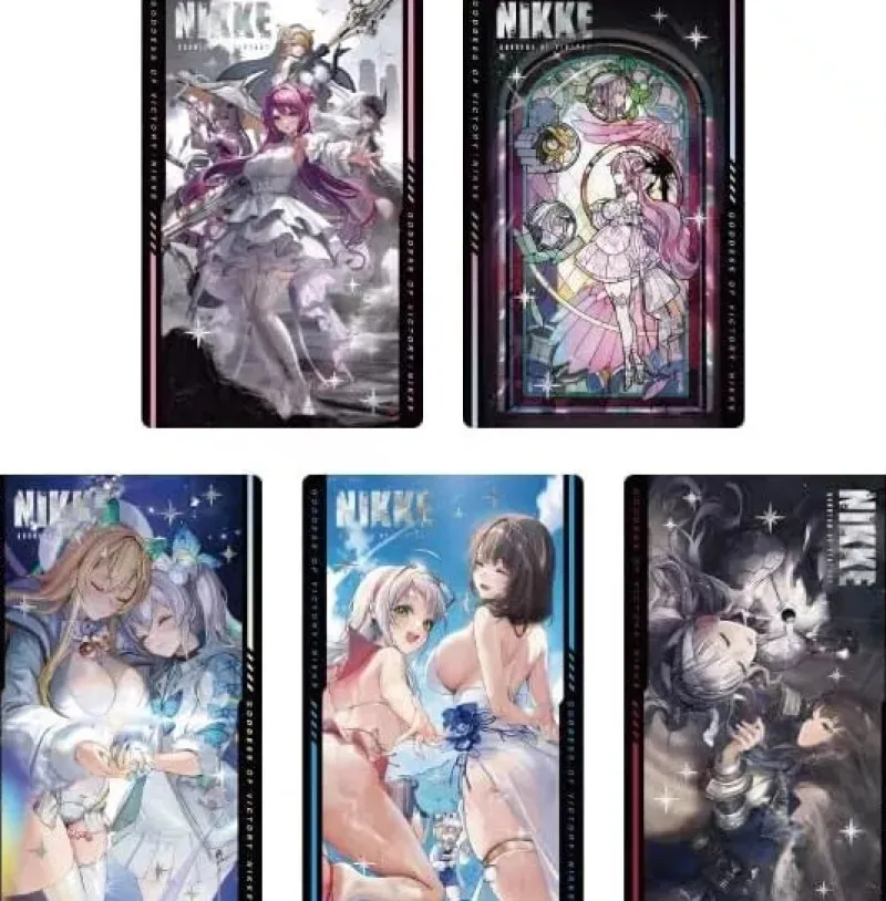 ALGERNON PRODUCT Cards*Goddess of Victory Nikke Gun Girl Metal Card Collection Booster Pack Box TCG