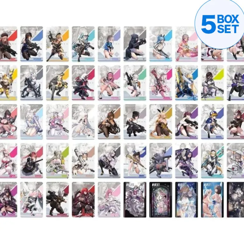 ALGERNON PRODUCT Cards*Goddess of Victory Nikke Gun Girl Metal Card Collection Booster Pack Box TCG