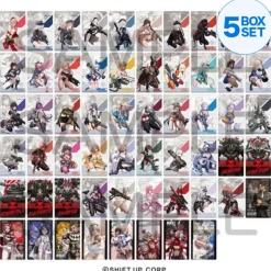 ALGERNON PRODUCT Cards*Goddess of Victory Nikke Gun Girl Metal Card Collection Vol.2 Pack Box TCG JAPAN