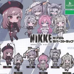 Bushiroad Goddess of Victory NIKKE Rubber Strap Complete Set Capsule toy JAPAN OFFICIAL