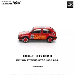 Pop Race Other Toys & Hobbies*GOLF GTI MkII TEAM DEMON TWEEKS BTCC 1988 1/64 Miniature Car JAPAN OFFICIAL