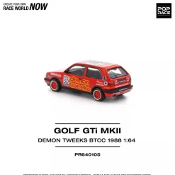 Pop Race Other Toys & Hobbies*GOLF GTI MkII TEAM DEMON TWEEKS BTCC 1988 1/64 Miniature Car JAPAN OFFICIAL