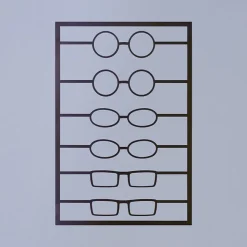 Good Smile Company Nendoroid Doll Etching Glasses Set JAPAN OFFICIAL