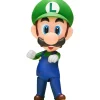 Good Smile Company Nendoroid*Nendoroid Super Mario Luigi Action Figure JAPAN OFFICIAL