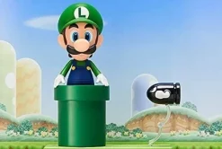 Good Smile Company Nendoroid*Nendoroid Super Mario Luigi Action Figure JAPAN OFFICIAL