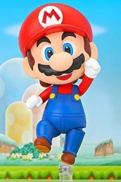 Good Smile Company Figure*Nendoroid Super Mario Mario Action Figure JAPAN OFFICIAL