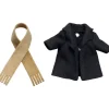 Good Smile Company Figure|Nendoroid*Nendoroid Doll Coat & Scarf Black JAPAN OFFICIAL