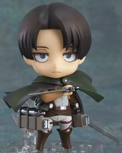 Good Smile Company Figure|Nendoroid*Nendoroid Attack on Titan Levi Action Figure JAPAN OFFICIAL