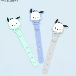 Gourmandise Other Toys & Hobbies*Pochacco Cable Band 3 Pcs Set JAPAN OFFICIAL
